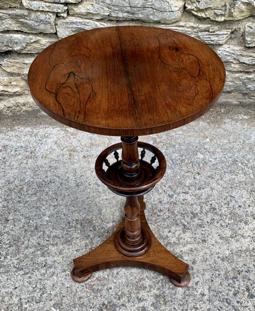 fig 2. Regency Rosewood Campaign Wine Table
