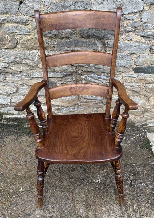 Victorian Bar Back Windsor Carver Chair