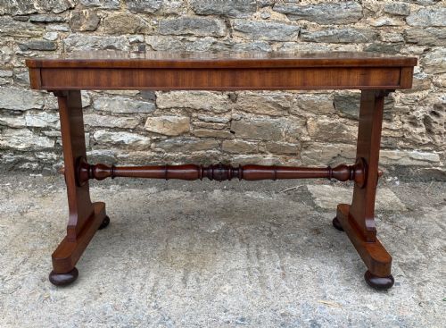 fig 2. Regency Mahogany Library Writing Table