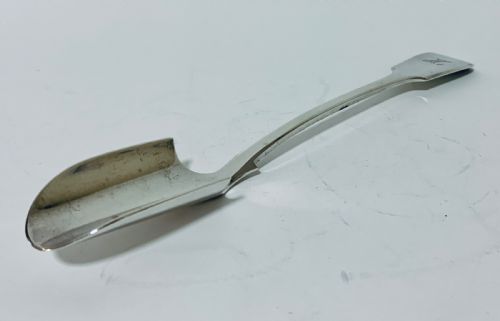 Antique Victorian Solid Sterling Silver Stilton Scoop