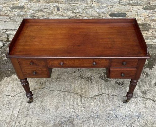 fig 2. Victorian Mahogany Writing Table by Edward Winter