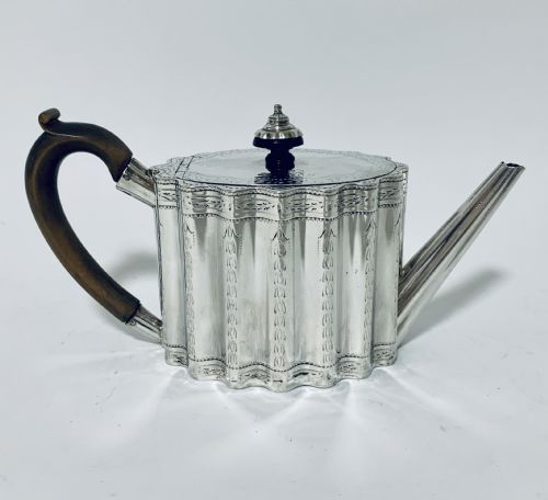 18th Century Georgian Solid Sterling Silver Teapot