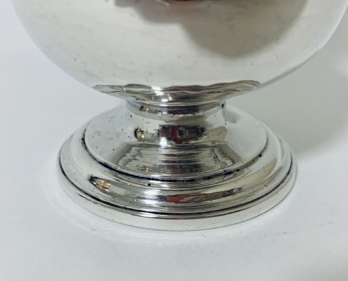 fig 1. 18th Century Solid Sterling Silver Sugar Caster Shaker by Thomas Bamford