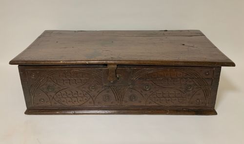 Antique 18th Century Oak Bible Box