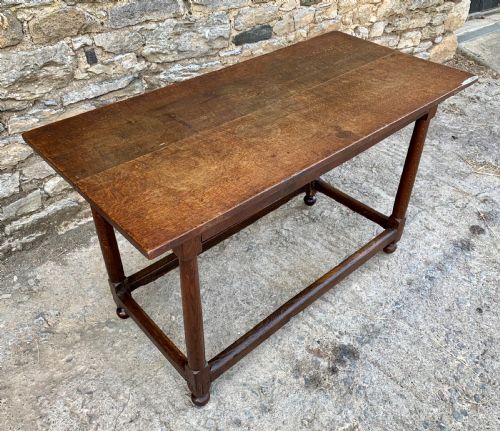 fig 2. 18th Century and Later Oak Refectory Table