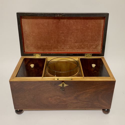 Georgian Mahogany Tea Caddy