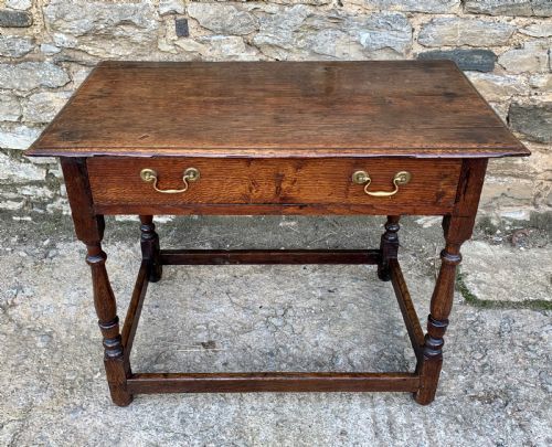 18th Century Oak Side Table