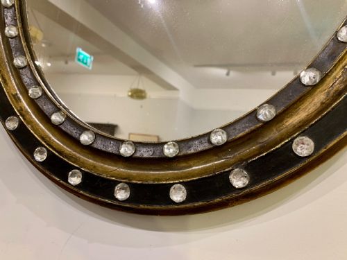 fig 1. Rare Antique Regency Irish Wall Mirror