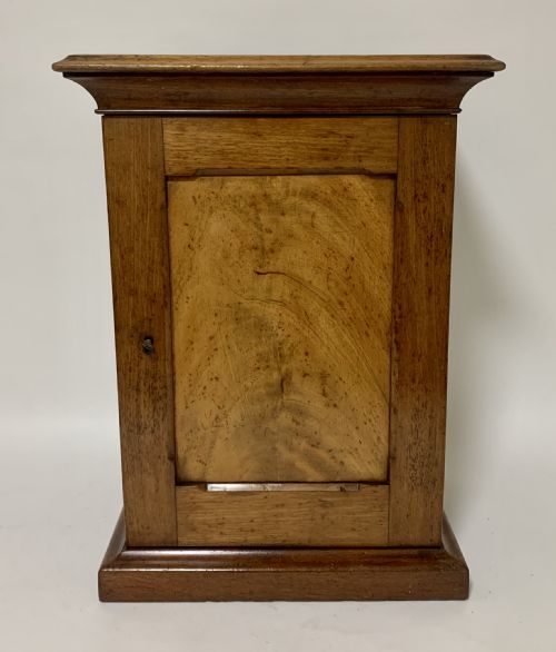 fig 1. Victorian Mahogany Tabletop Collectors Cabinet