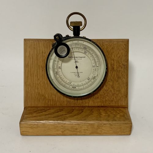 ?Antique Surveying Barometer by E.r.watts