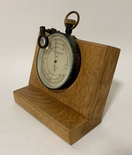 fig 1. ?Antique Surveying Barometer by E.R.Watts