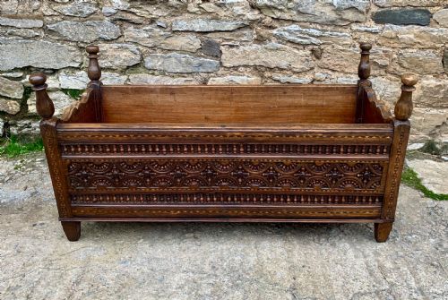Antique Breton Cradle