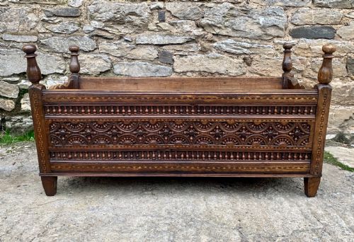 fig 1. Antique Breton Cradle