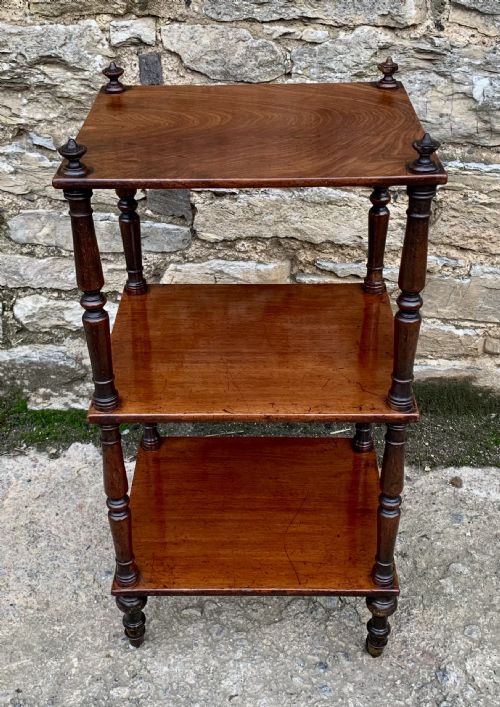 Georgian Mahogany Whatnot
