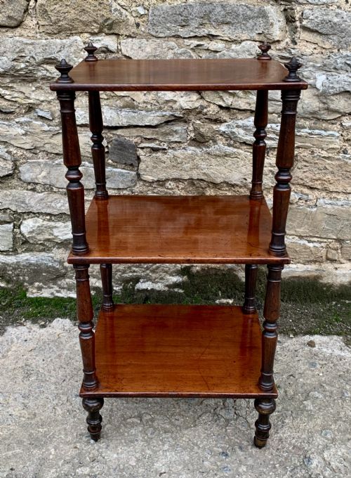 fig 1. Georgian Mahogany Whatnot