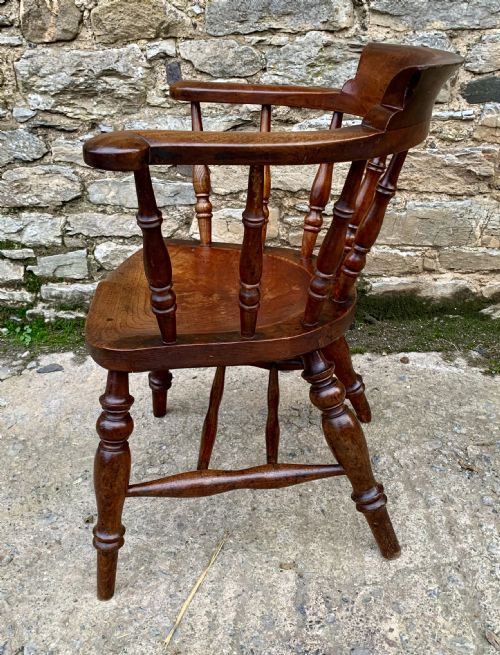 fig 3. Antique Smokers Bow Armchair