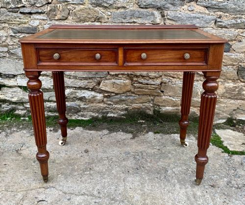 Antique Regency Mahogany Writing Table