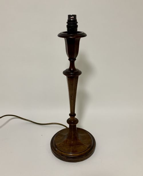 Antique Mahogany Table Lamp