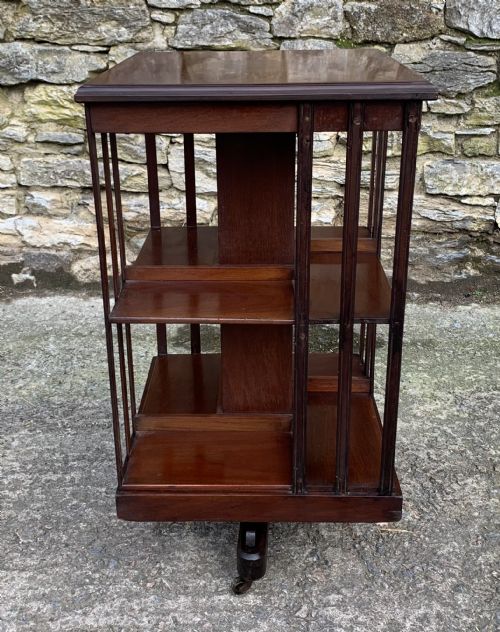 Antique Revolving Bookcase