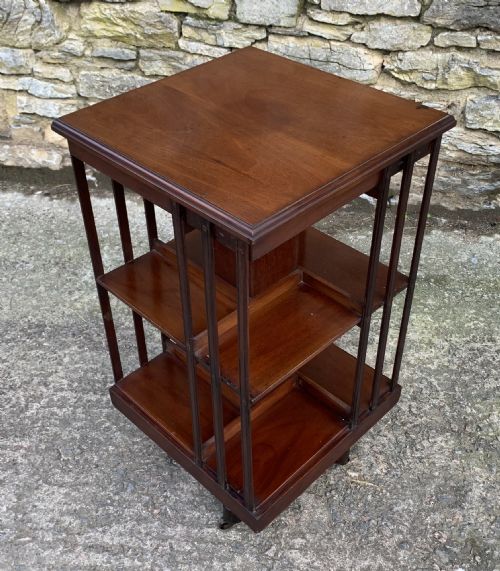 fig 1. Antique Revolving Bookcase