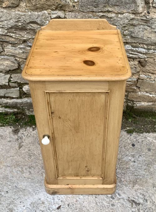 fig 1. Antique Pine Pot Cupboard