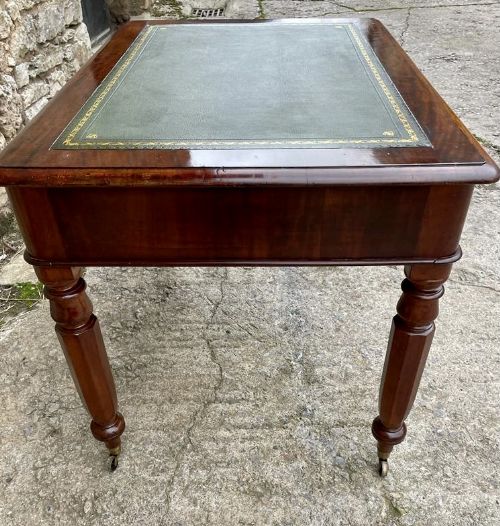 fig 2. Victorian Mahogany Writing Table