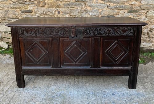 18th Century Georgian Oak Coffer