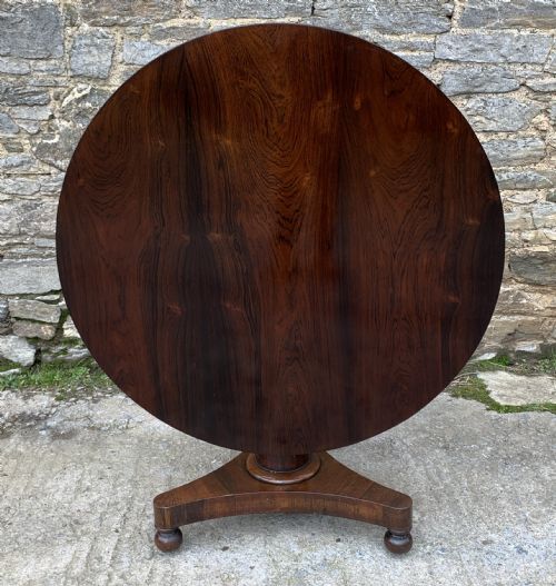 Antique Regency Rosewood Breakfast Table