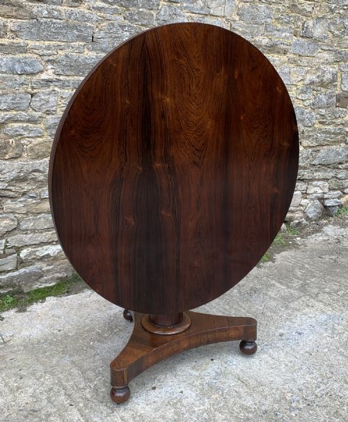 fig 1. Antique Regency Rosewood Breakfast Table