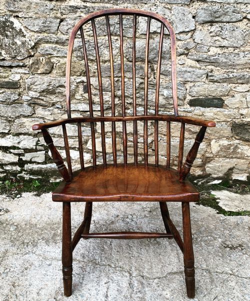 Primitive 18th Century Westcountry Windsor Chair