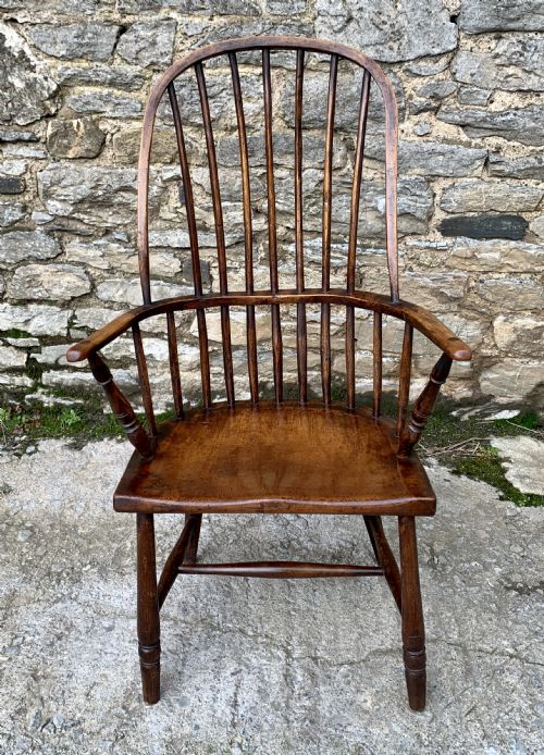 fig 2. Primitive 18th Century Westcountry Windsor Chair