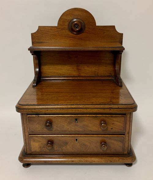 Victorian Mahogany Apprentice Chest