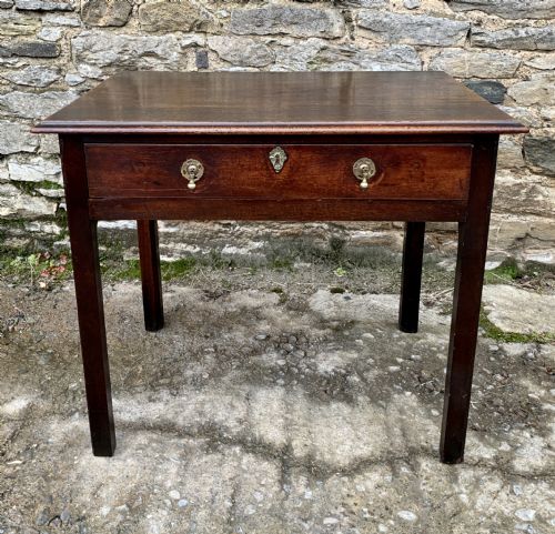 fig 1. George III Mahogany Side Table