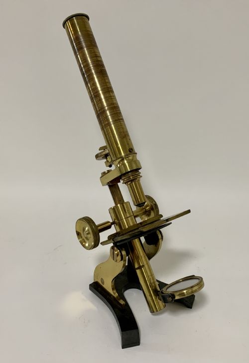 fig 2. Antique Bar Limb Microscope