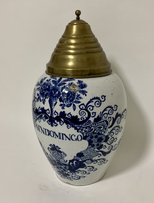 fig 1. Antique 18th Century Delft