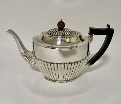Antique Solid Sterling Silver Tea Pot