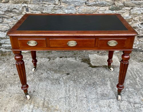 Antique Victorian Mahogany Writing Table