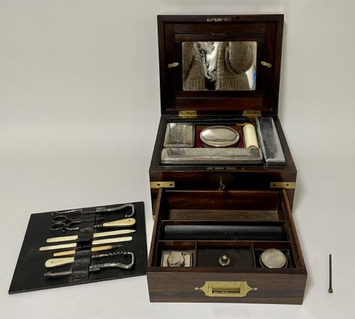 Gentleman's Military Campaign Travelling Box