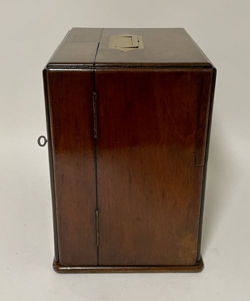 fig 4. Georgian Mahogany Apothecary Cabinet
