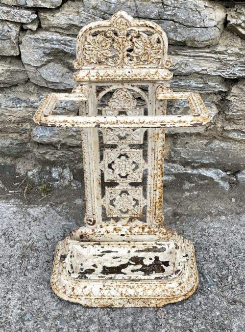Antique Victorian Cast Iron Stick Stand