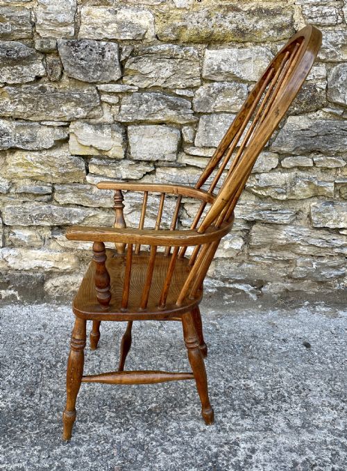 fig 2. Antique Stick Back Windsor Chair
