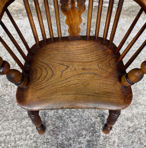fig 2. Antique Windsor Chair