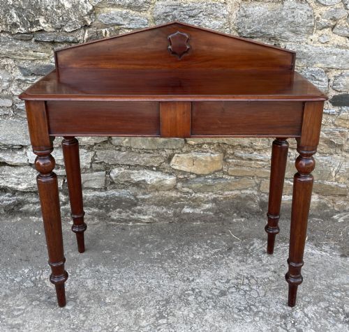 Victorian Mahogany Hall Console Table