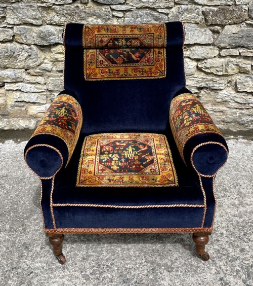 fig 1. Edwardian Country House Armchair
