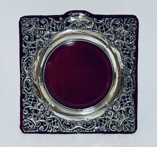 Victorian Sterling Silver Photo Frame