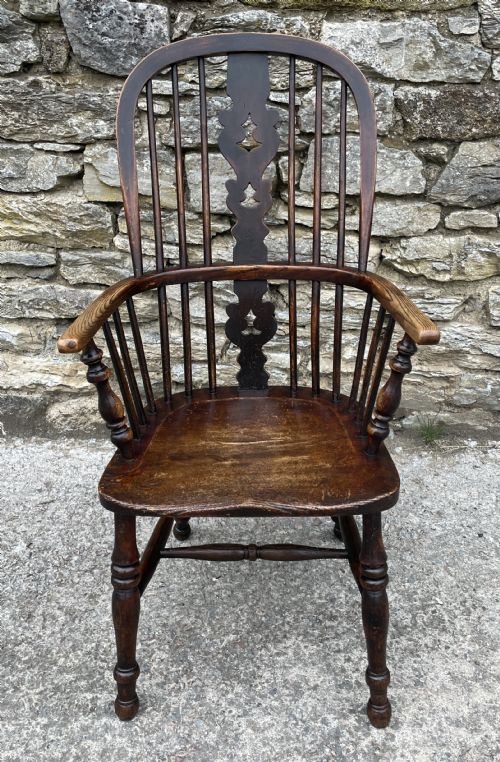 Antique Windsor Chair with Elm Seat
