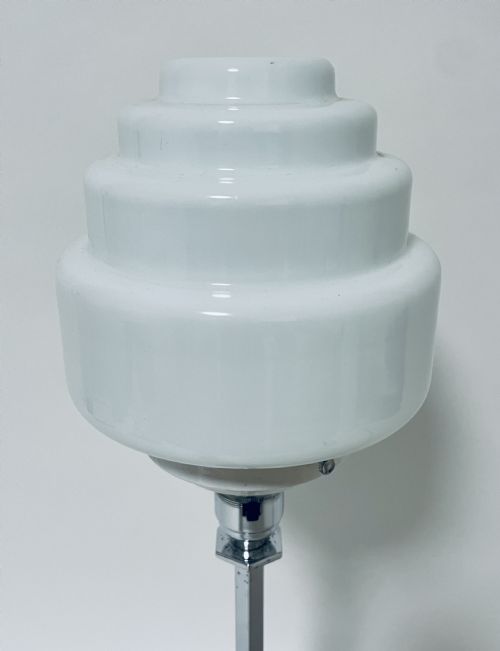fig 1. Art Deco Chrome Table Lamp