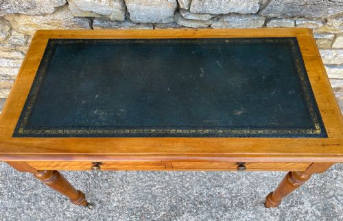 fig 2. Victorian Satinwood Writing Table