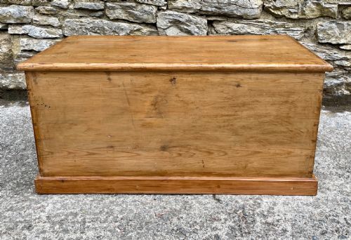 Antique Pine Blanket Box
