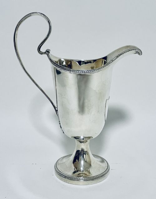 Antique Georgian Solid Silver Cream Jug